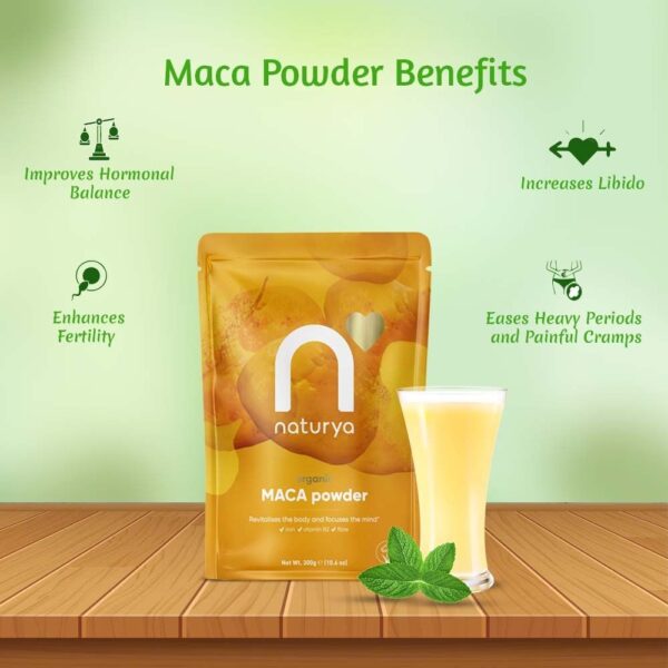 Naturya Organic Maca Powder 300g - Image 5